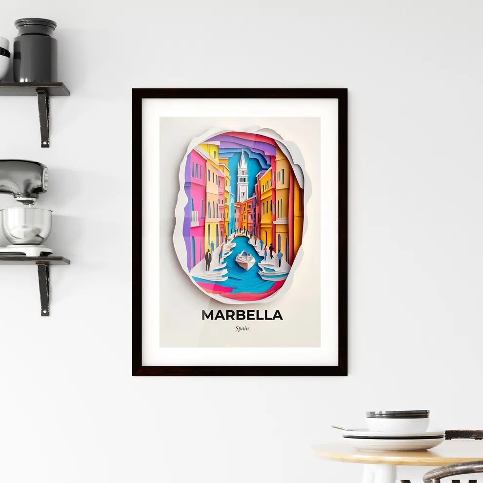 Vivid Marbella, Spain, Framed Wall Art