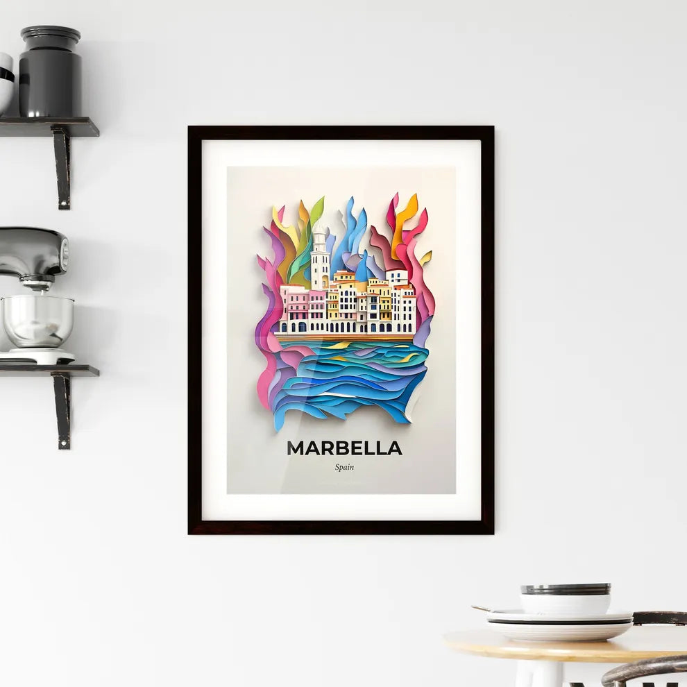Vivid Marbella, Spain, Framed Wall Art