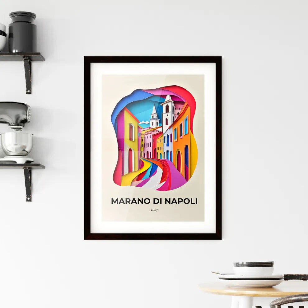 Vivid Marano di Napoli, Italy, Framed Wall Art