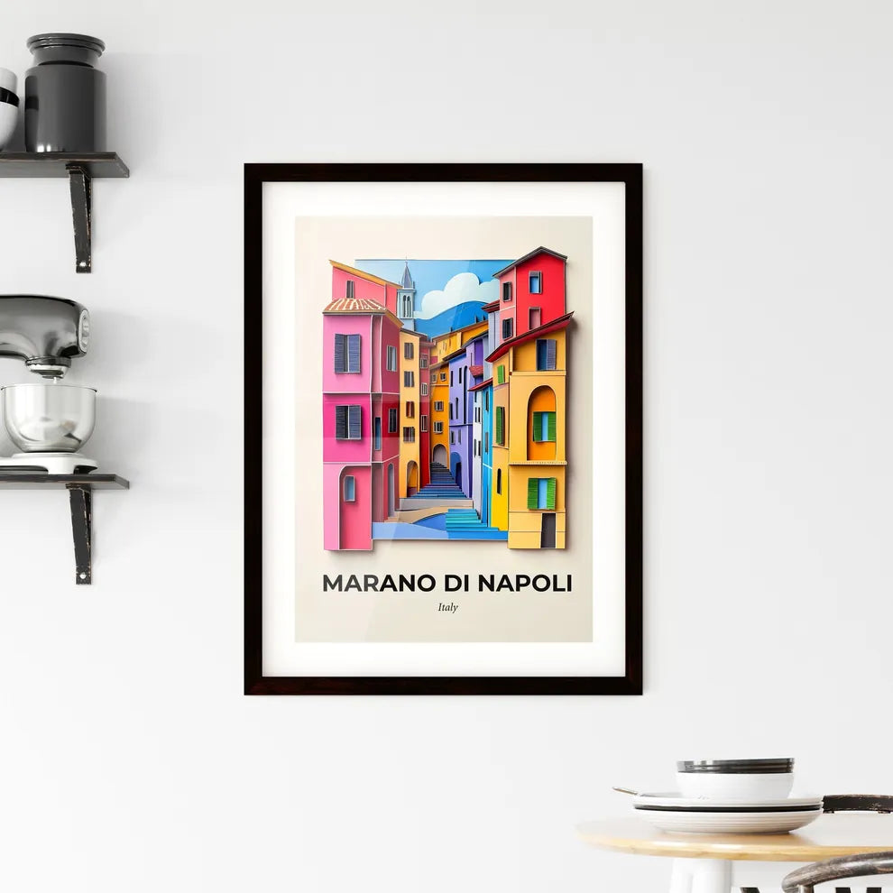 Vivid Marano di Napoli, Italy, Framed Wall Art