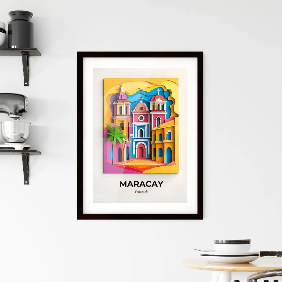 Vivid Maracay, Venezuela, Framed Wall Art
