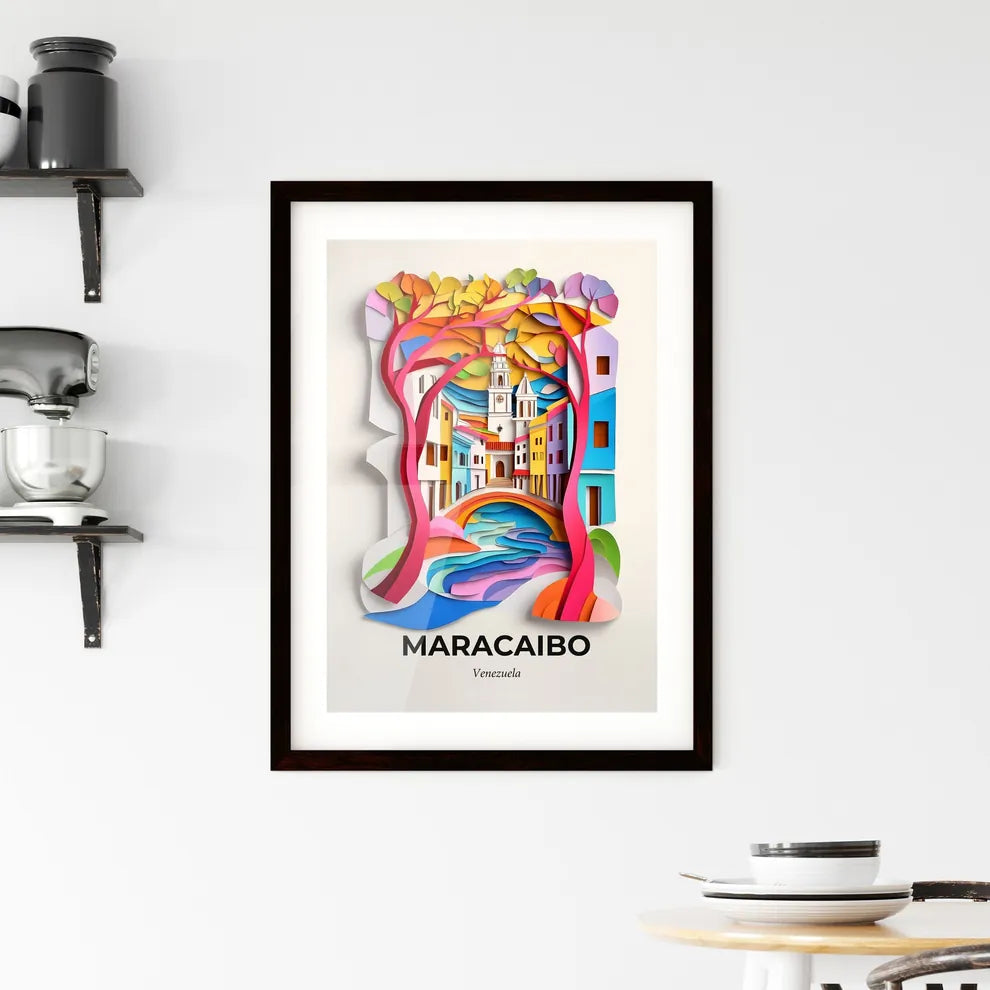 Vivid Maracaibo, Venezuela, Framed Wall Art