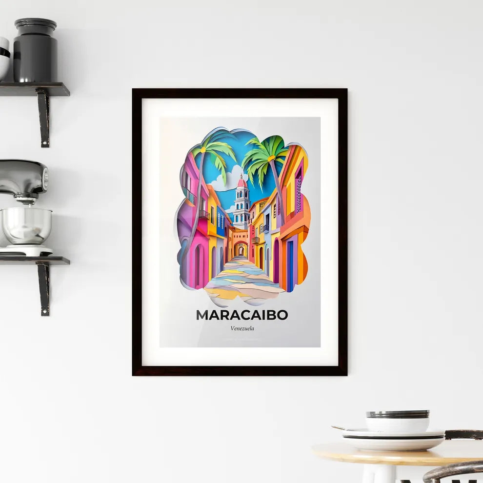 Vivid Maracaibo, Venezuela, Framed Wall Art