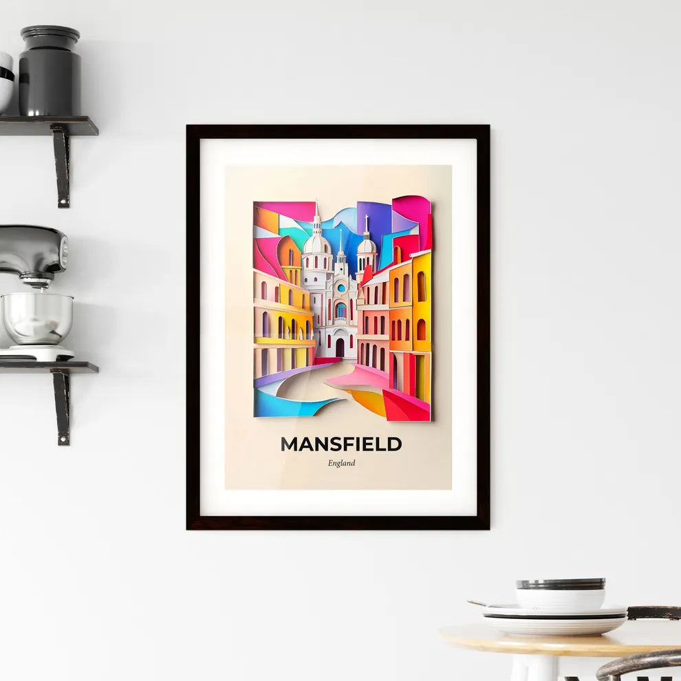 Vivid Mansfield, England, Framed Wall Art