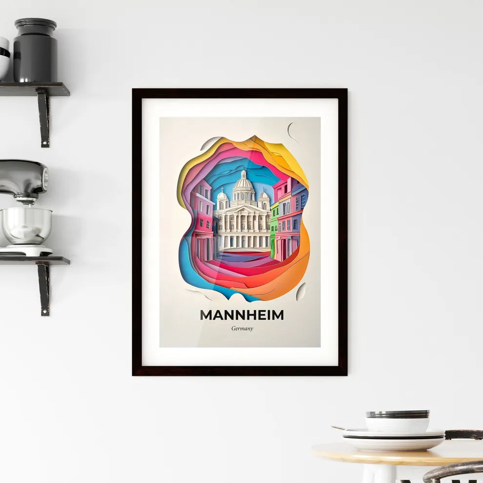Vivid Mannheim, Germany, Framed Wall Art
