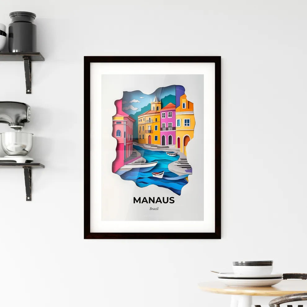 Vivid Manaus, Brazil, Framed Wall Art