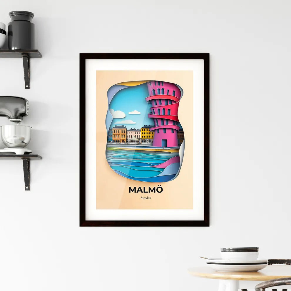 Vivid Malmö, Sweden, Framed Wall Art