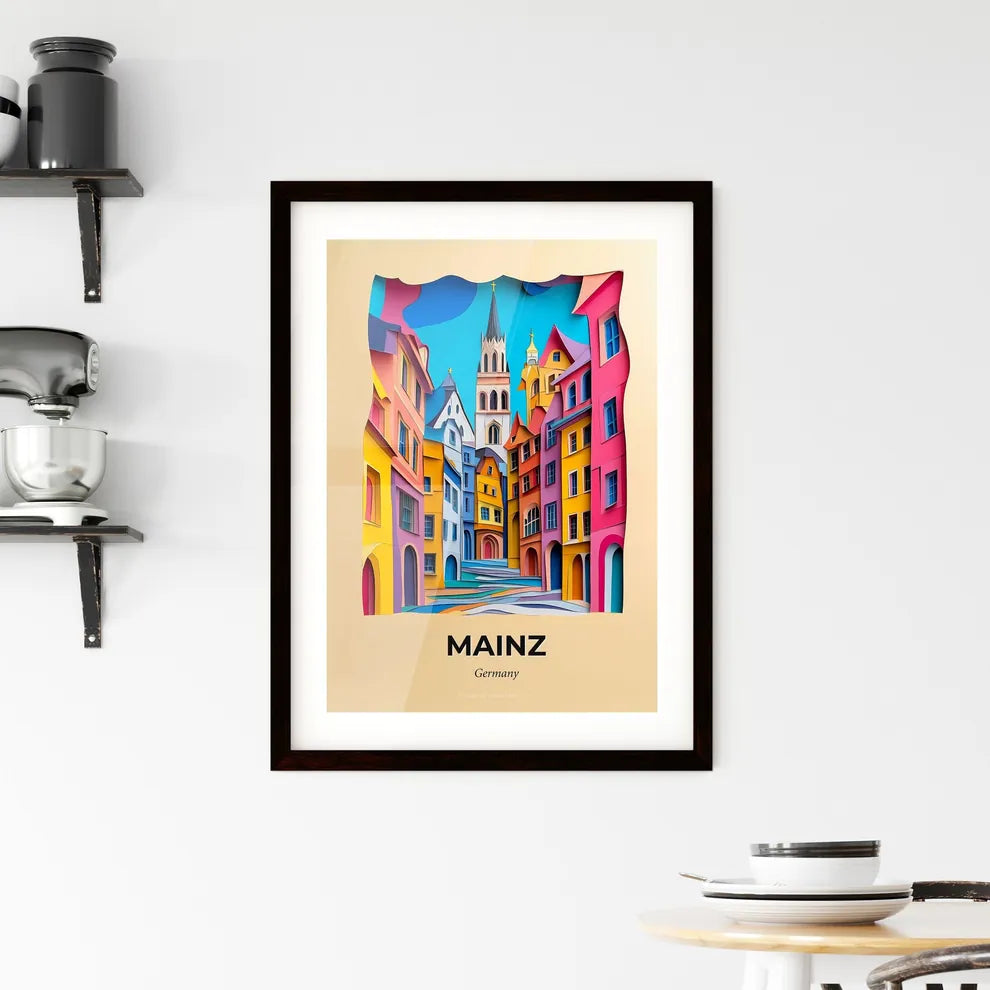 Vivid Mainz, Germany, Framed Wall Art