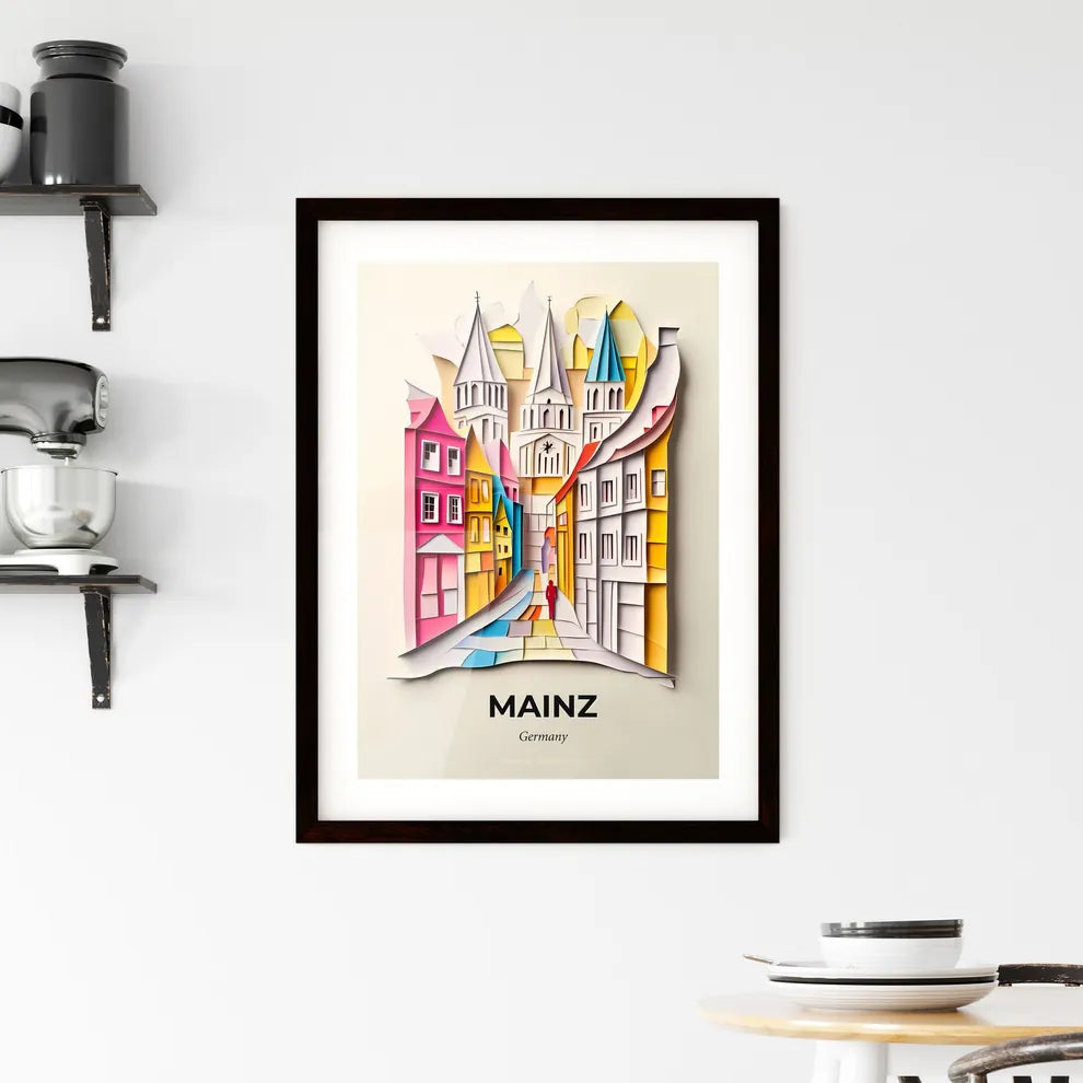 Vivid Mainz, Germany, Framed Wall Art