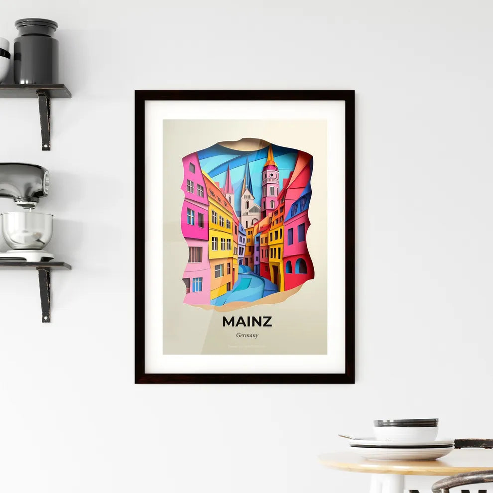 Vivid Mainz, Germany, Framed Wall Art
