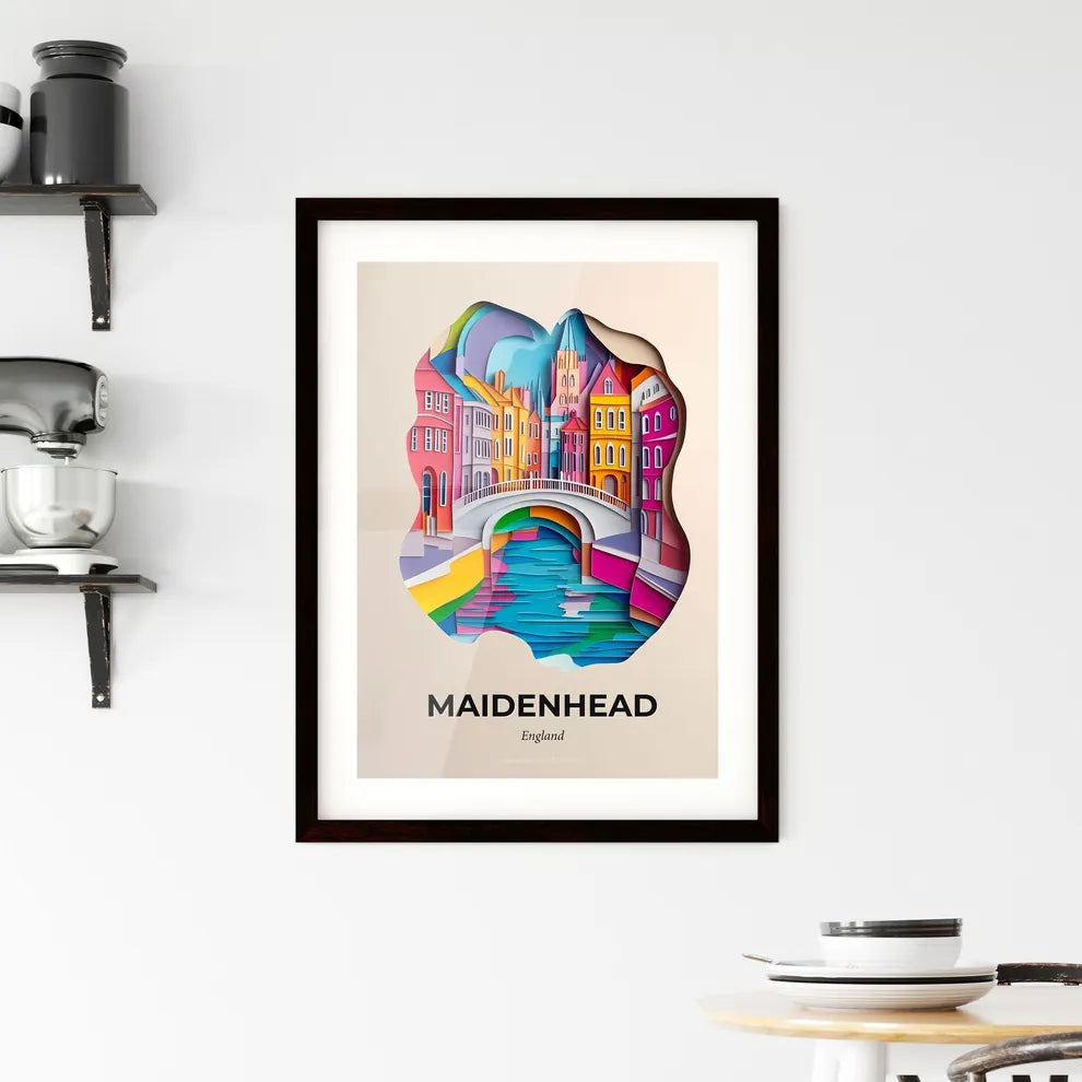 Vivid Maidenhead, England, Framed Wall Art