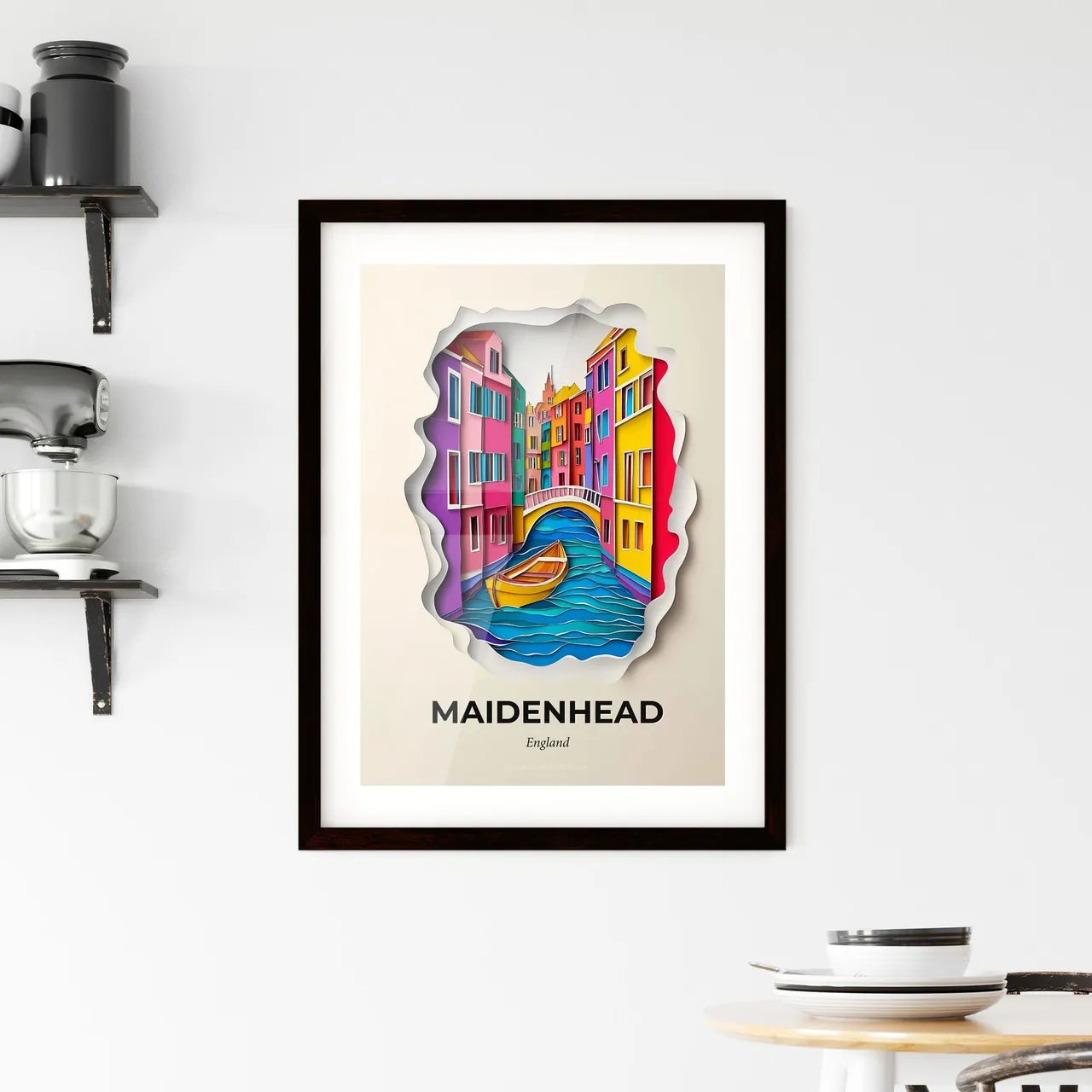 Vivid Maidenhead, England, Framed Wall Art