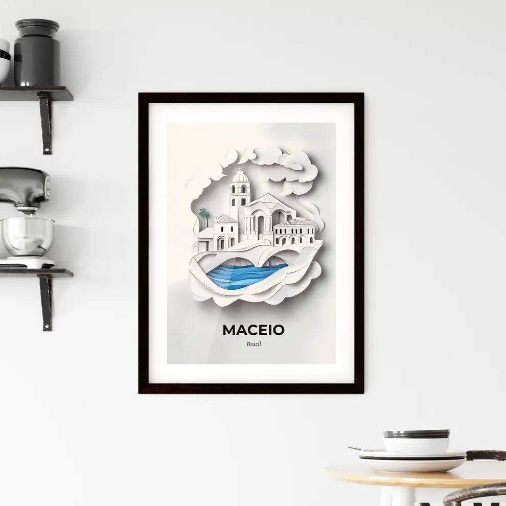 Vivid Maceio, Brazil, Framed Wall Art