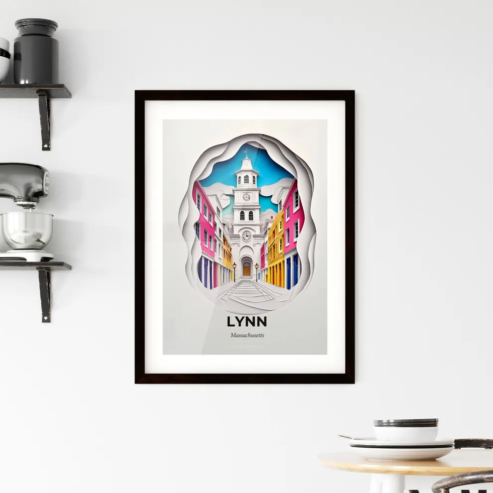 Vivid Lynn, Massachusetts, Framed Wall Art