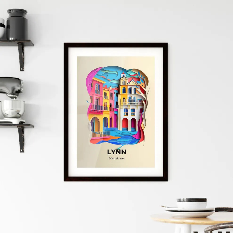 Vivid Lynn, Massachusetts, Framed Wall Art