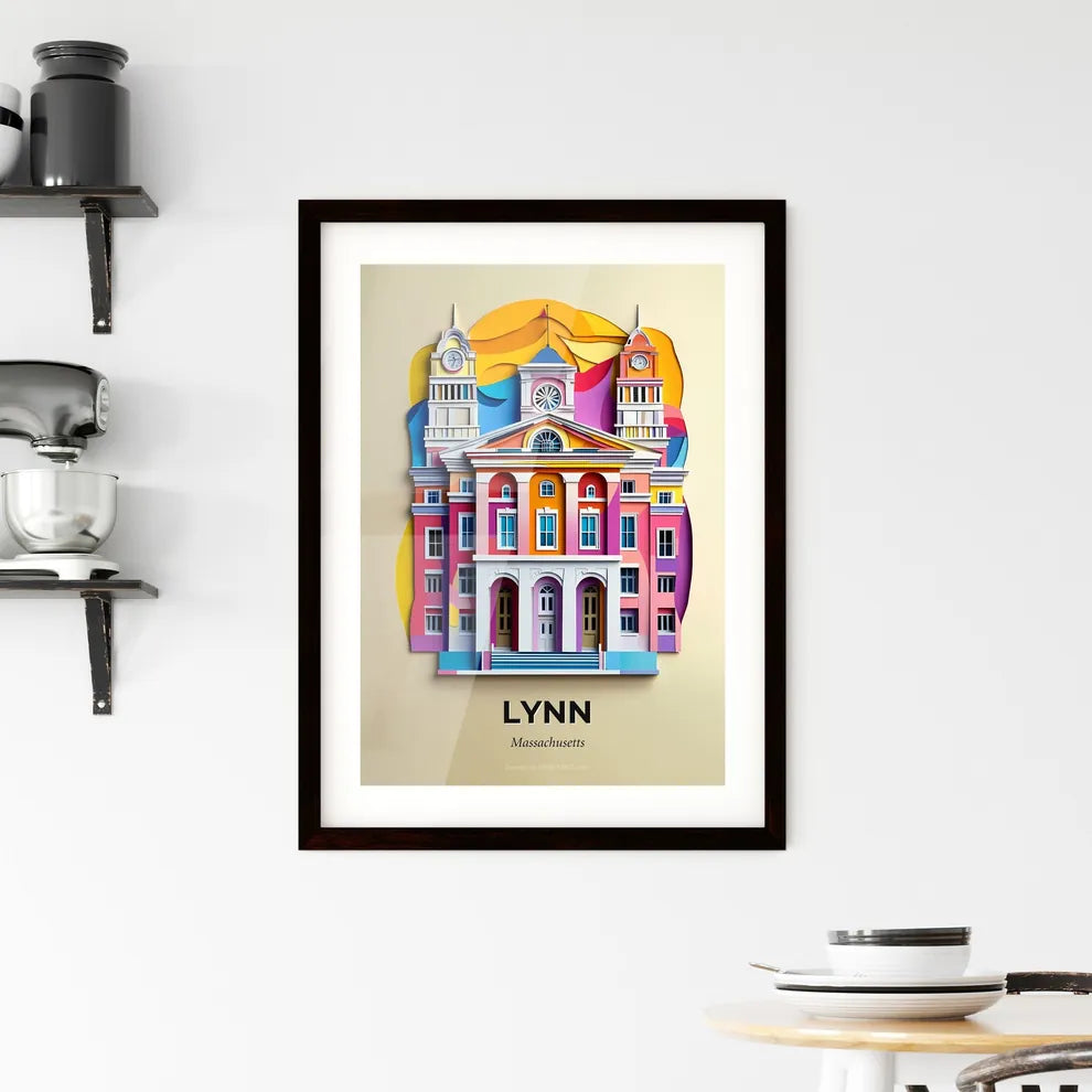 Vivid Lynn, Massachusetts, Framed Wall Art