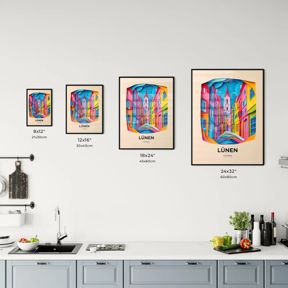 Vivid Lunen, Germany, Kitchen Art