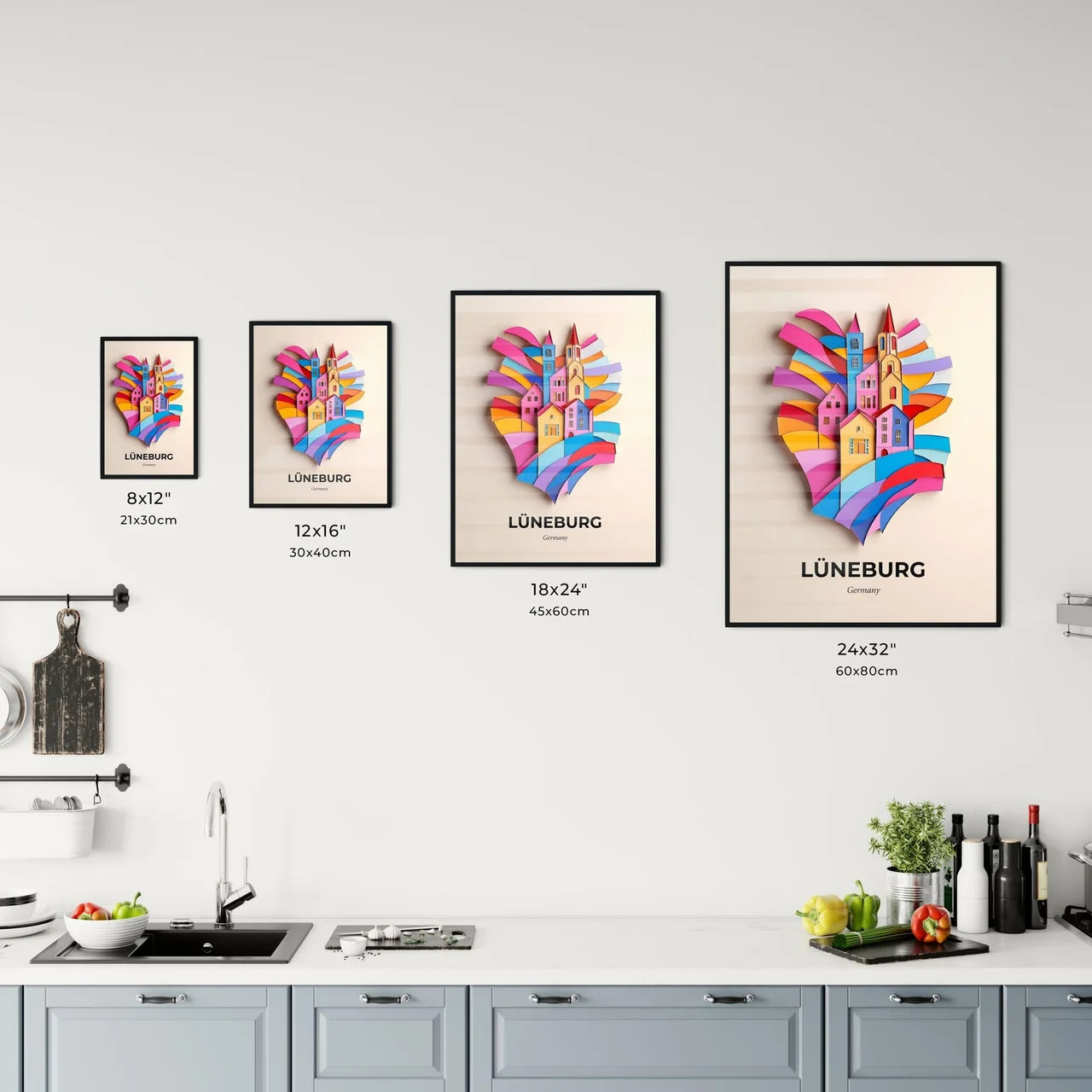 Vivid Luneburg, Germany, Kitchen Art