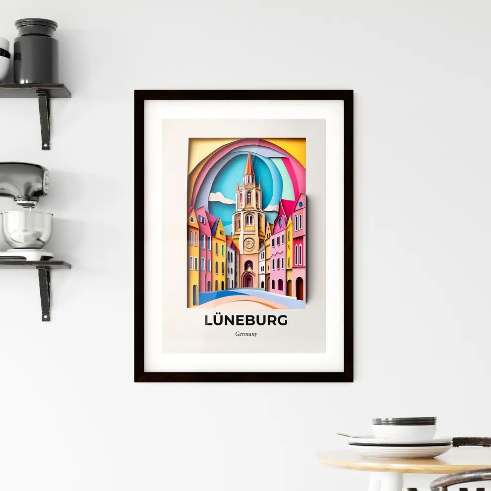 Vivid Luneburg, Germany, Framed Wall Art