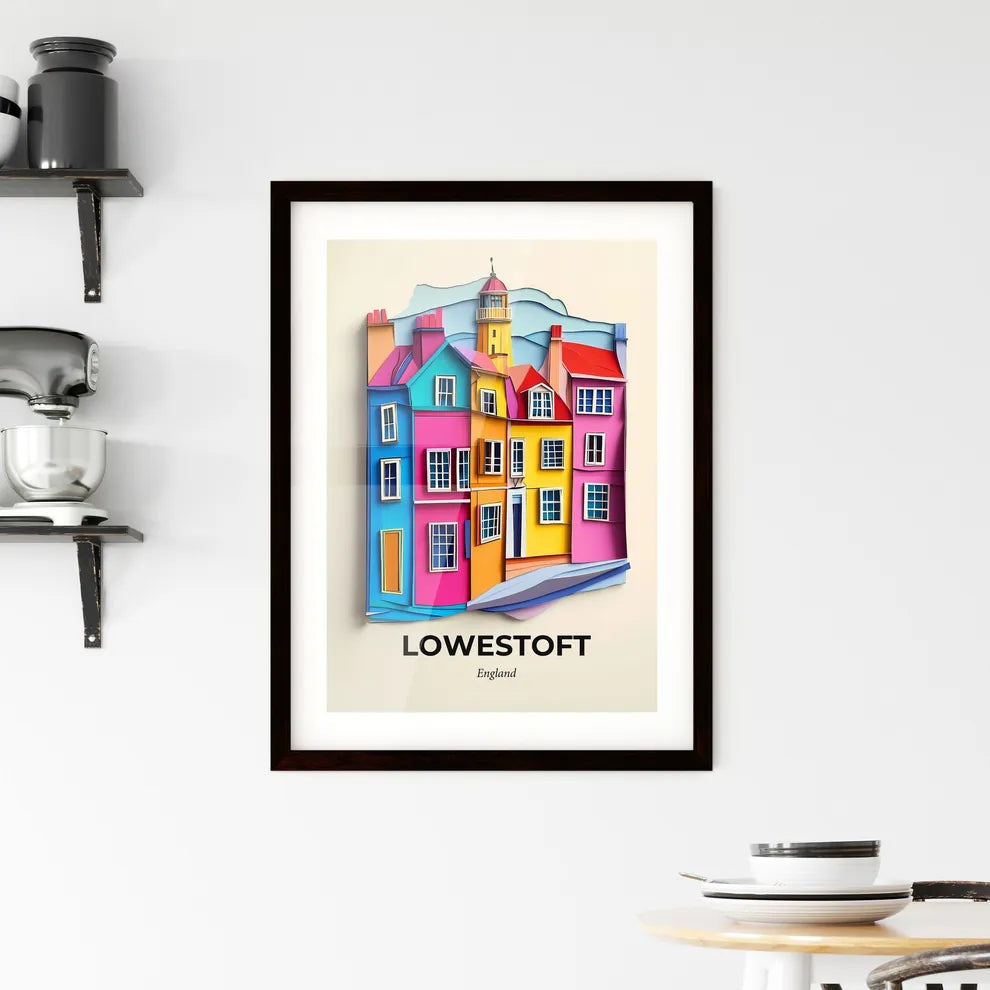 Vivid Lowestoft, England, Framed Wall Art