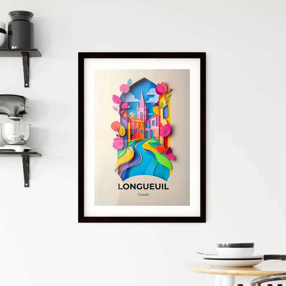 Vivid Longueuil, Canada, Framed Wall Art