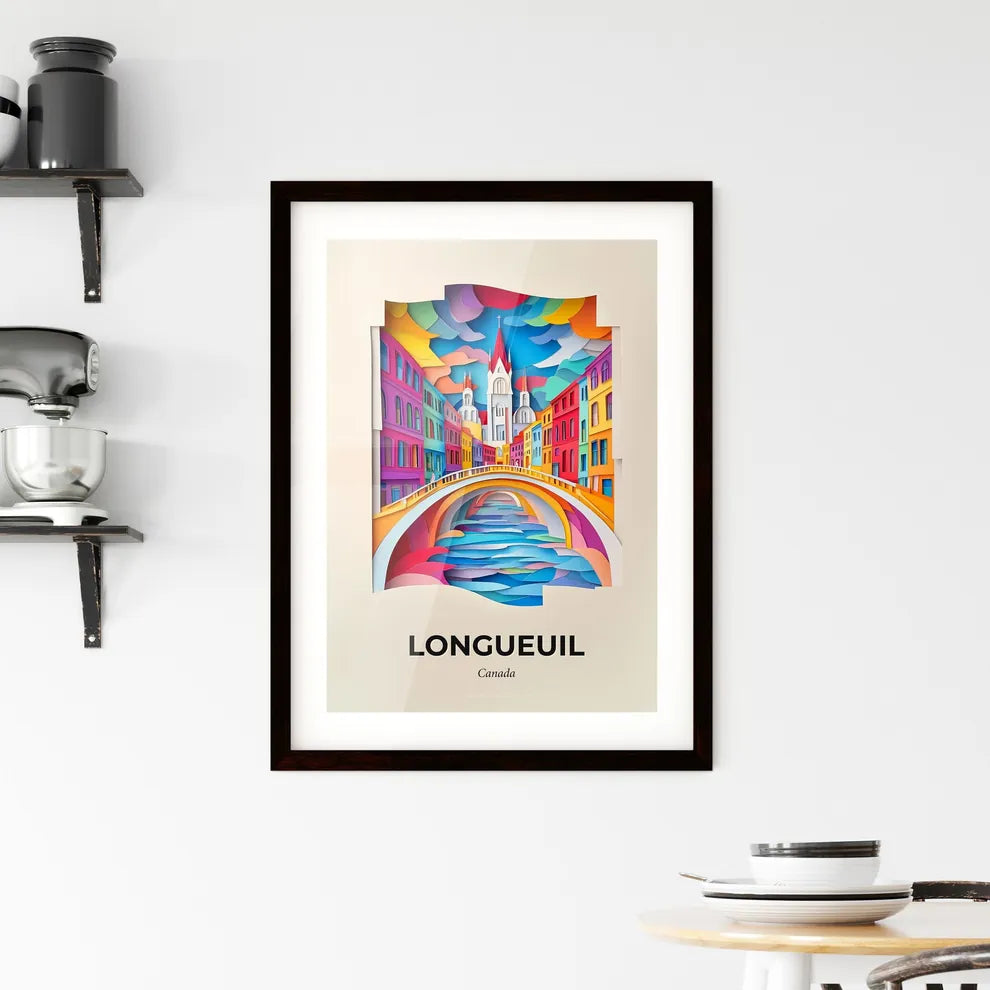 Vivid Longueuil, Canada, Framed Wall Art