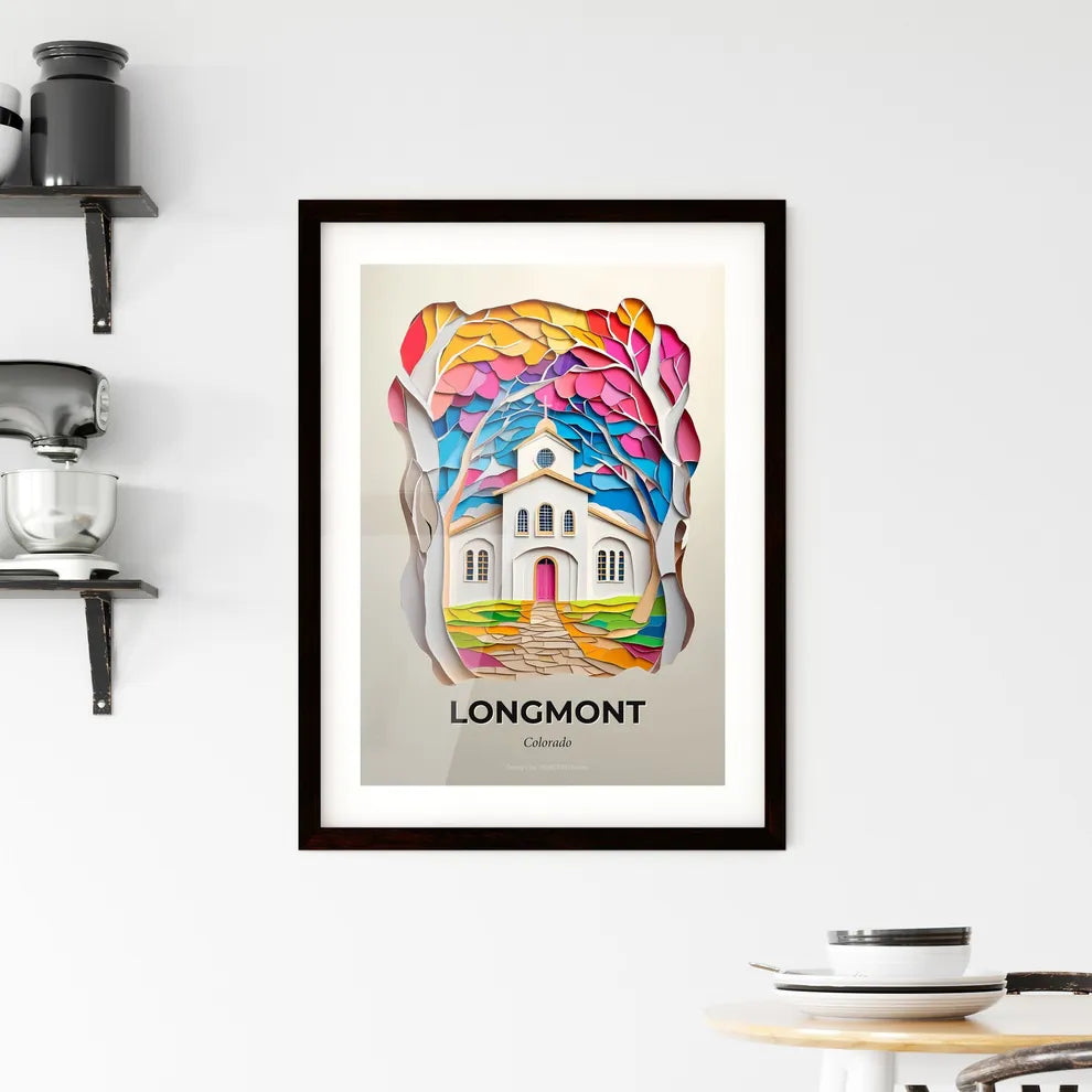 Vivid Longmont, Colorado, Framed Wall Art