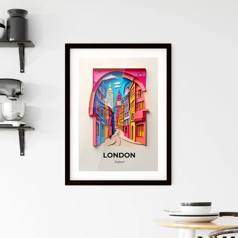 Vivid London, England, Framed Wall Art