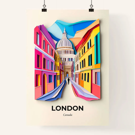 Vivid London, Canada, Colorful Poster