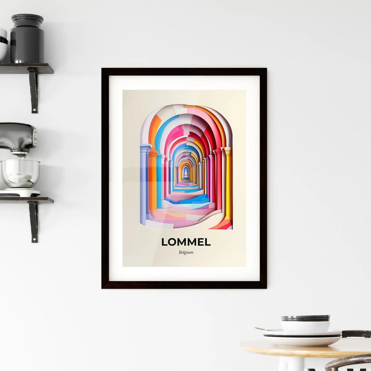 Vivid Lommel, Belgium, Framed Wall Art