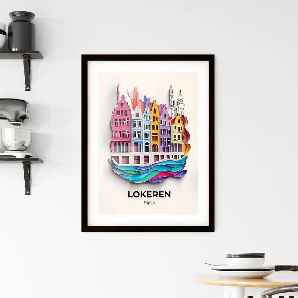 Vivid Lokeren, Belgium, Framed Wall Art