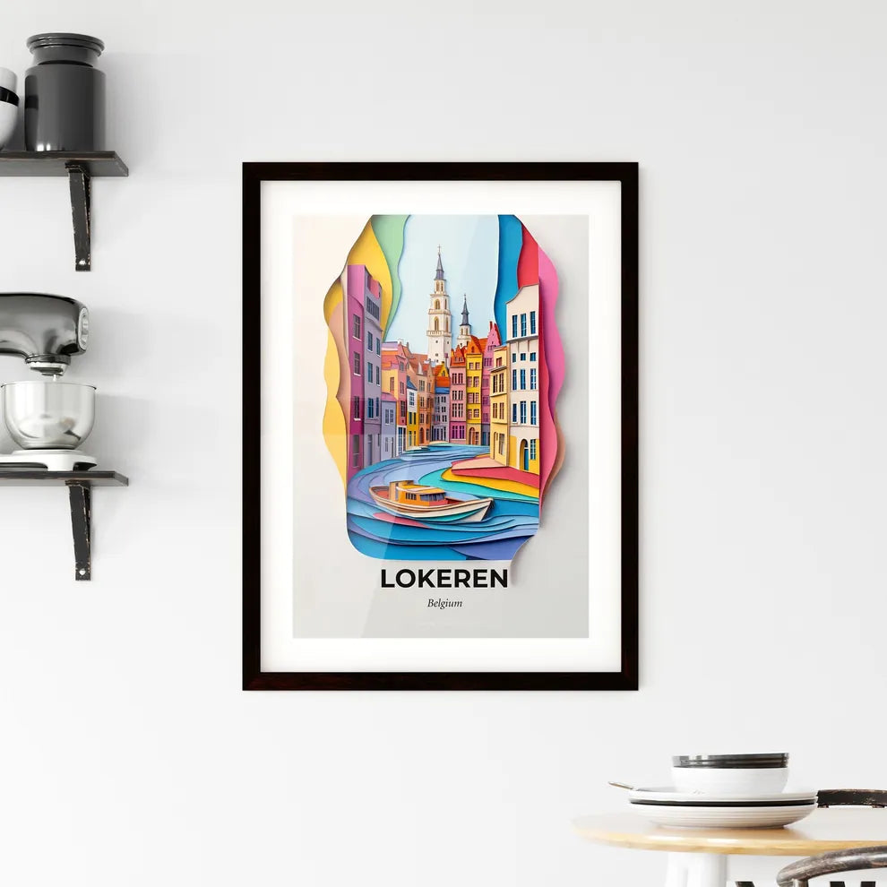 Vivid Lokeren, Belgium, Framed Wall Art