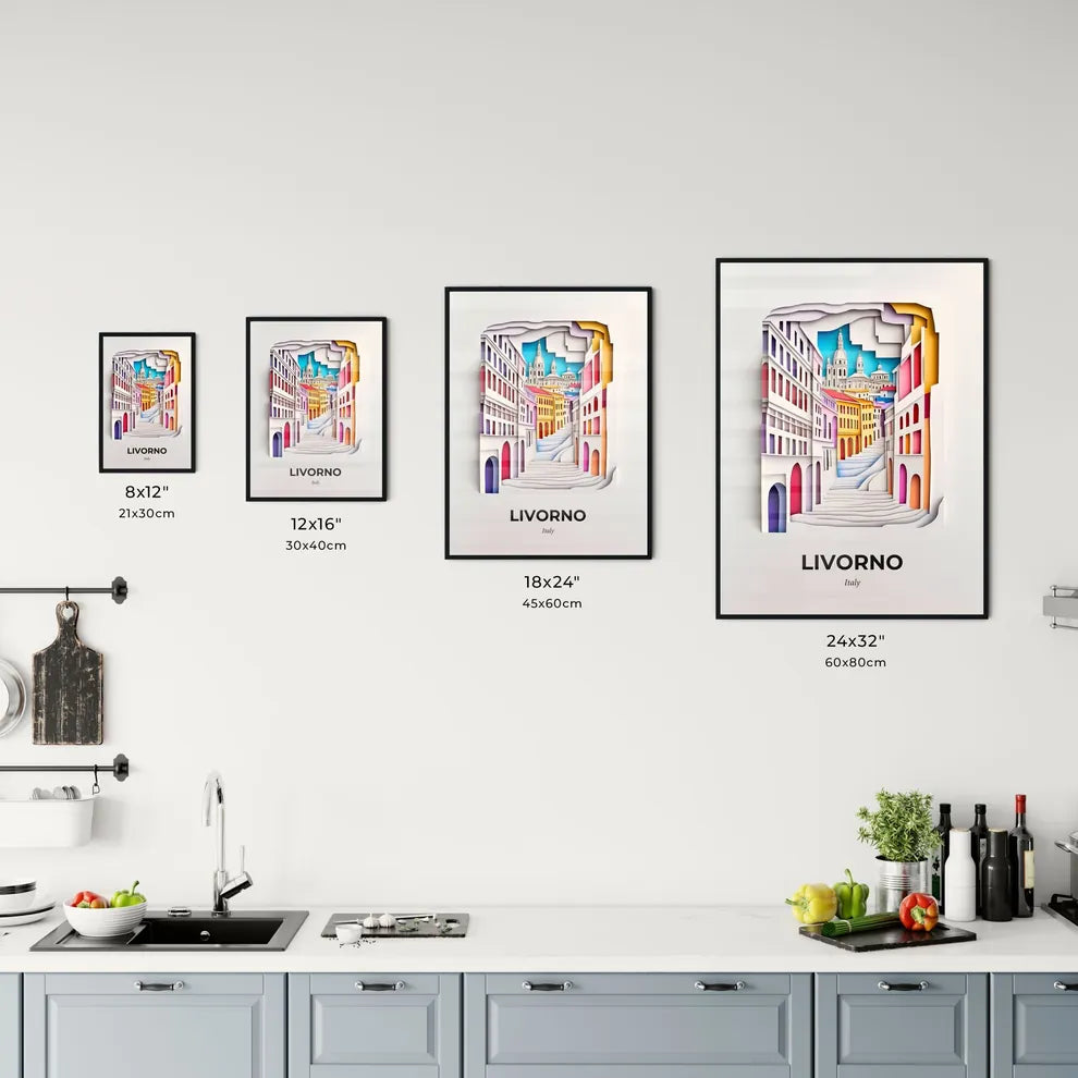 Vivid Livorno, Italy, Kitchen Art