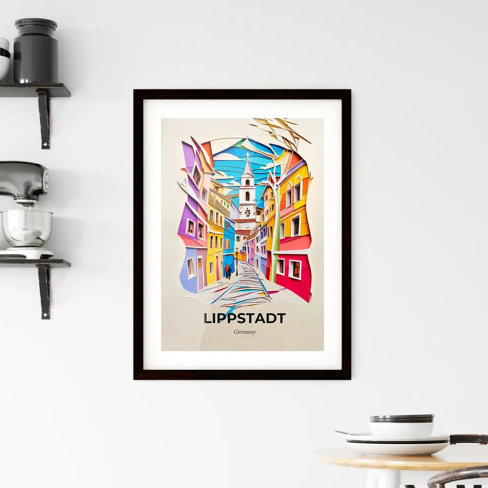 Vivid Lippstadt, Germany, Framed Wall Art