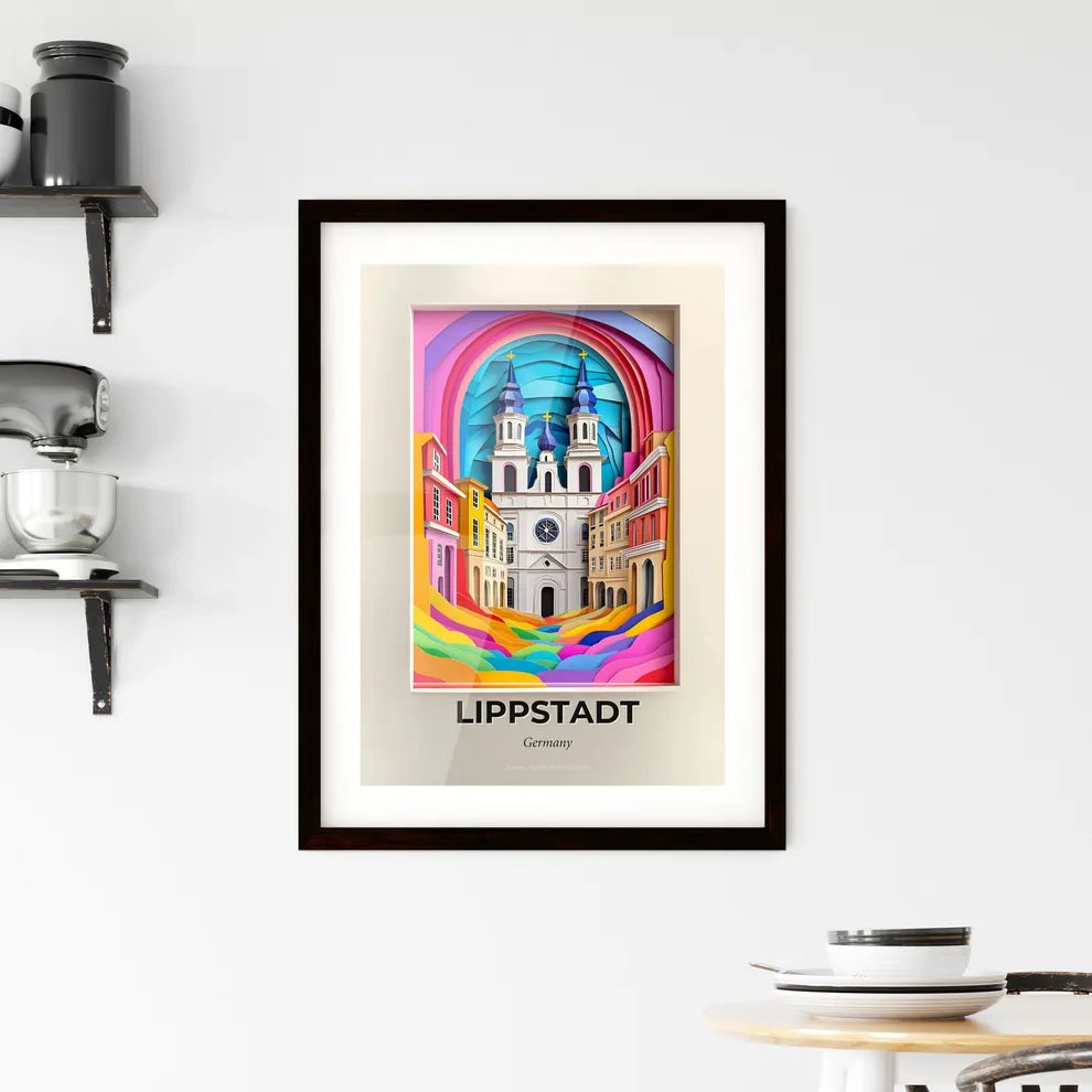 Vivid Lippstadt, Germany, Framed Wall Art