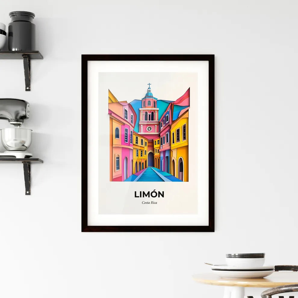 Vivid Limón, Costa Rica, Framed Wall Art