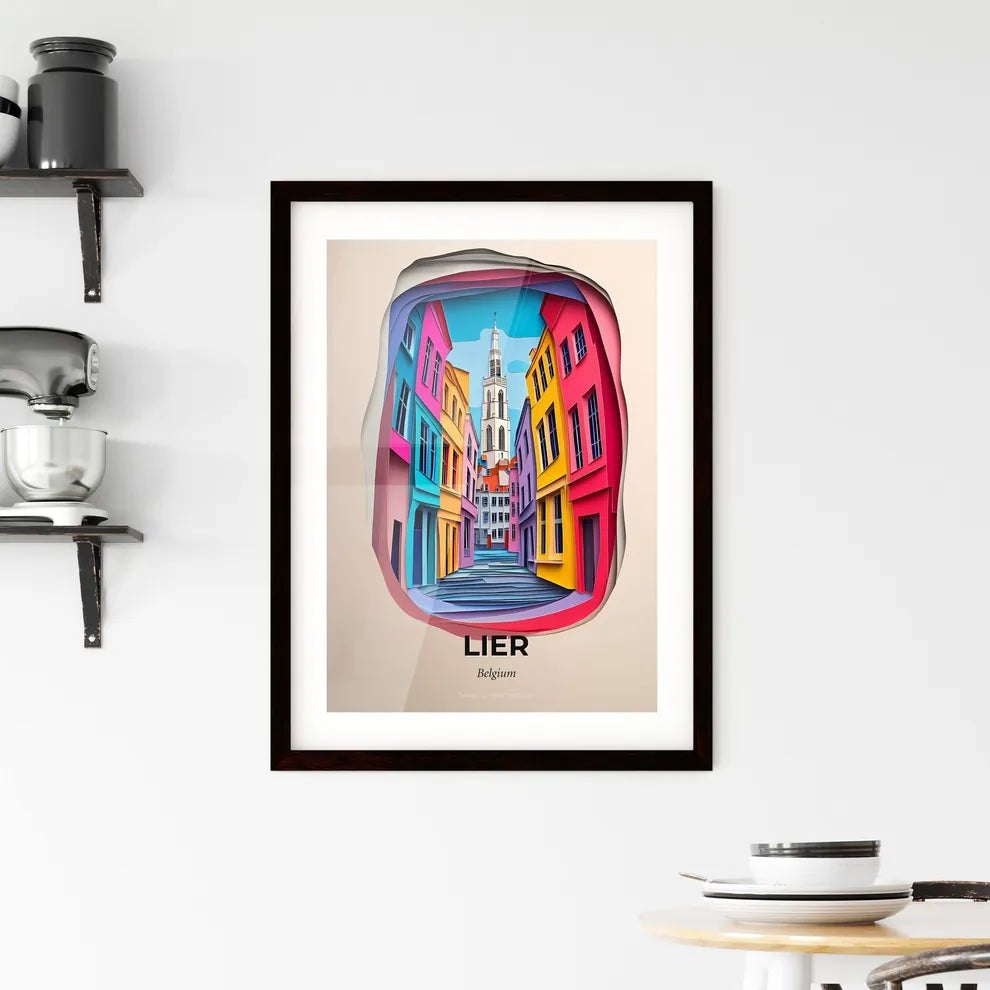 Vivid Lier , Belgium, Framed Wall Art