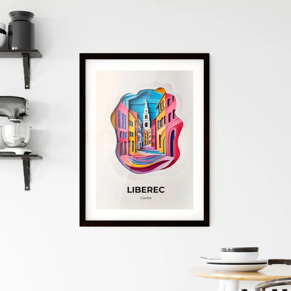 Vivid Liberec, Czechia, Framed Wall Art