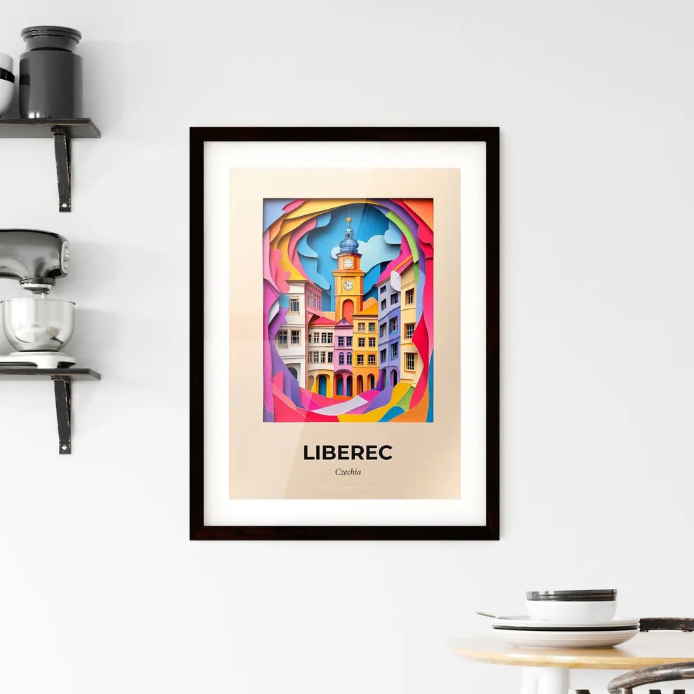 Vivid Liberec, Czechia, Framed Wall Art