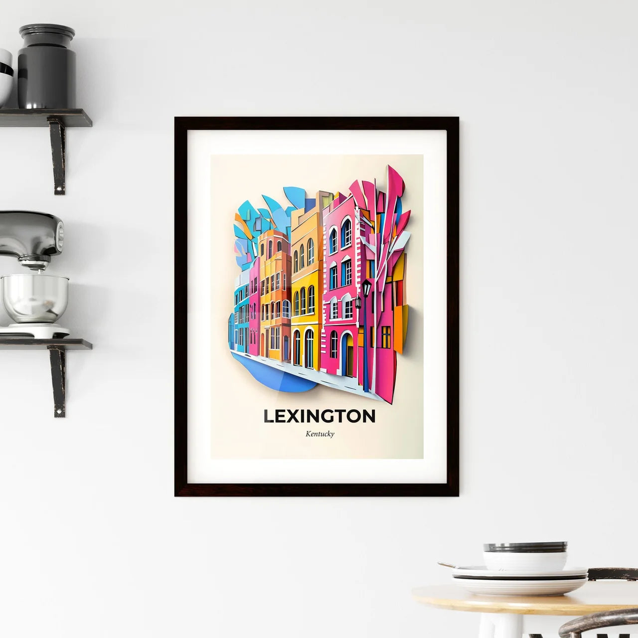 Vivid Lexington, Kentucky, Framed Wall Art