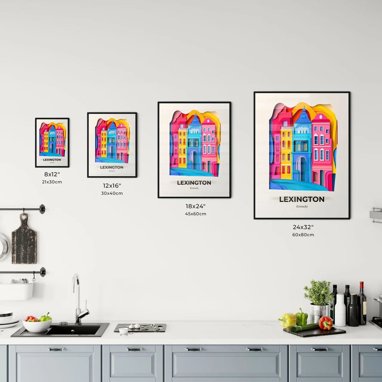 Vivid Lexington, Kentucky, Kitchen Art