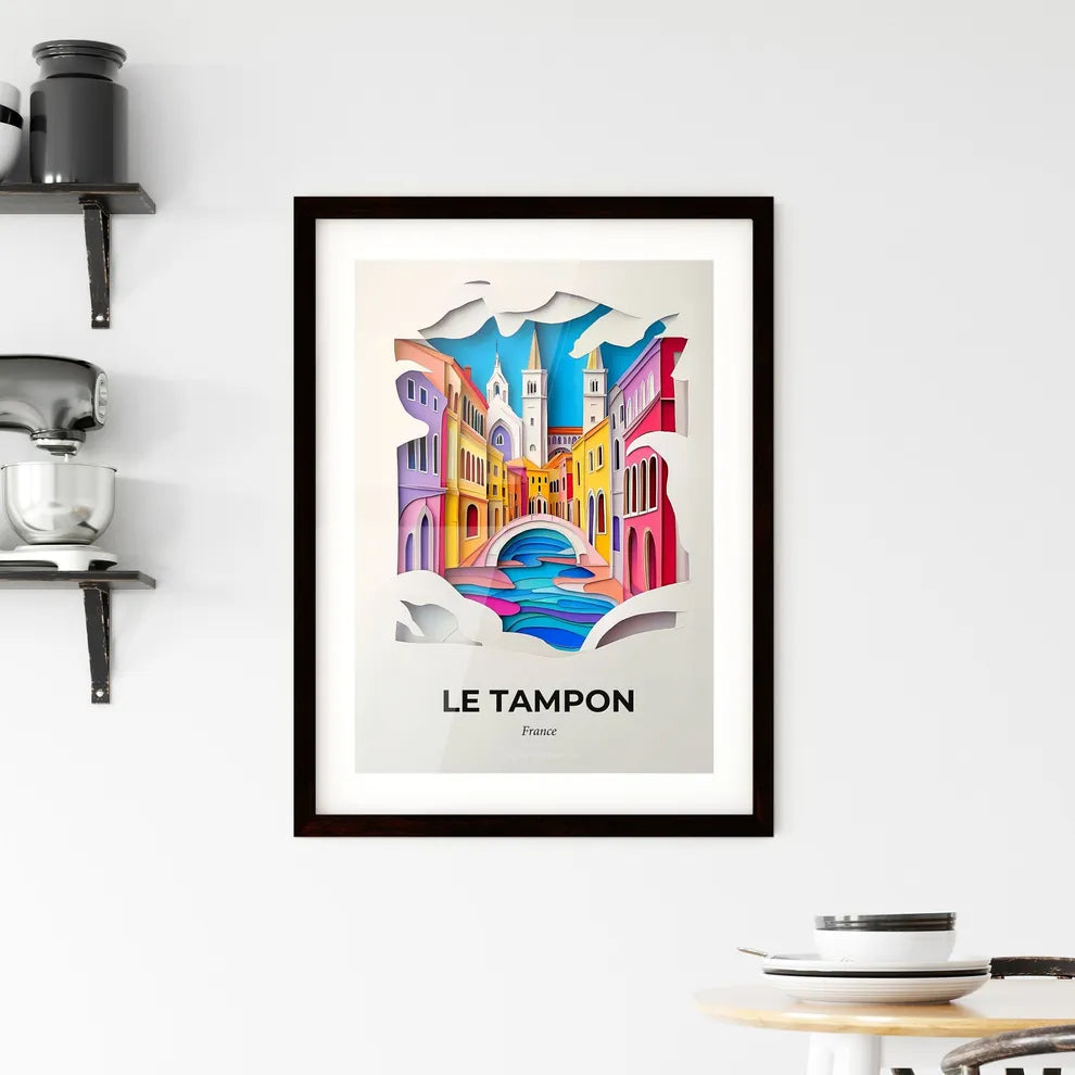 Vivid Le Tampon, France, Framed Wall Art