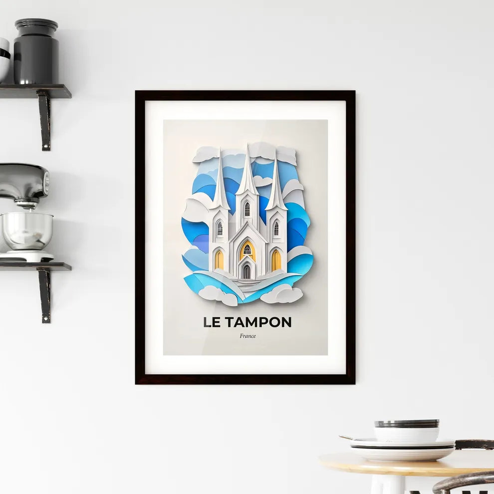 Vivid Le Tampon, France, Framed Wall Art