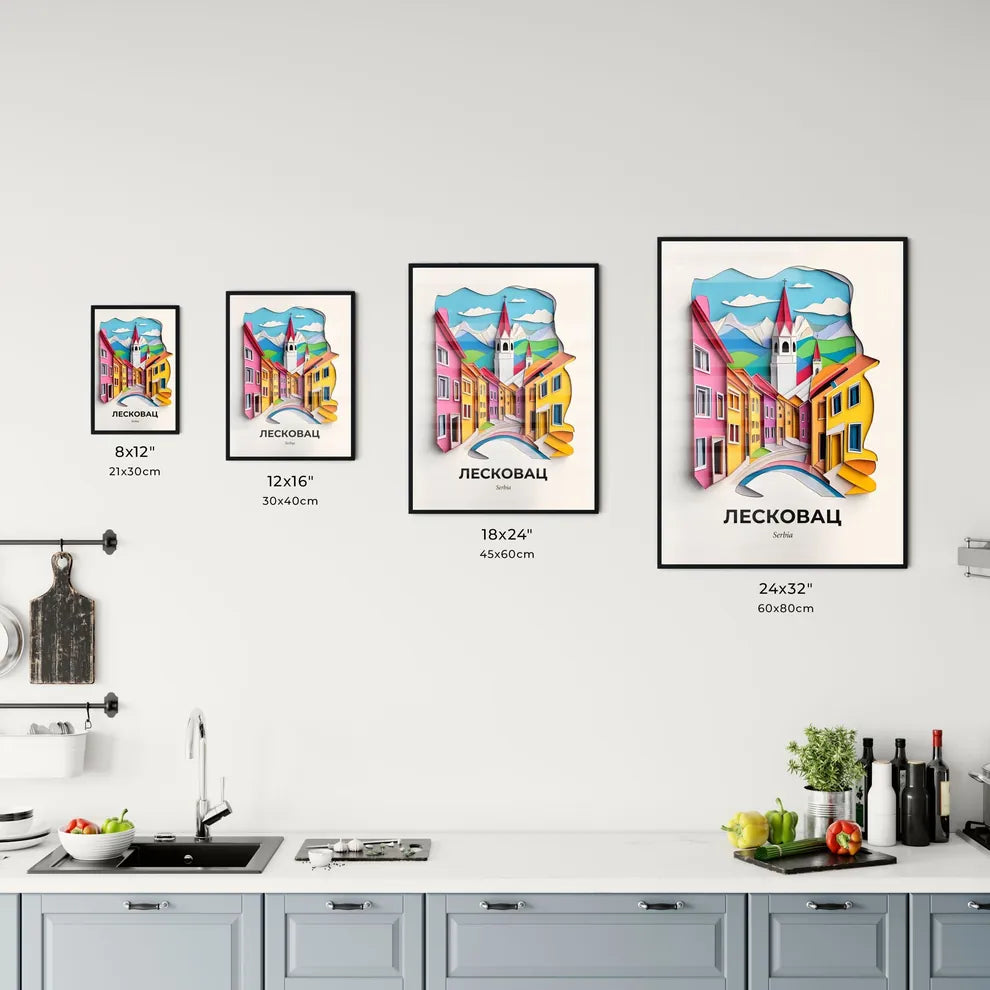 Vivid Leskovac, Serbia, Kitchen Art