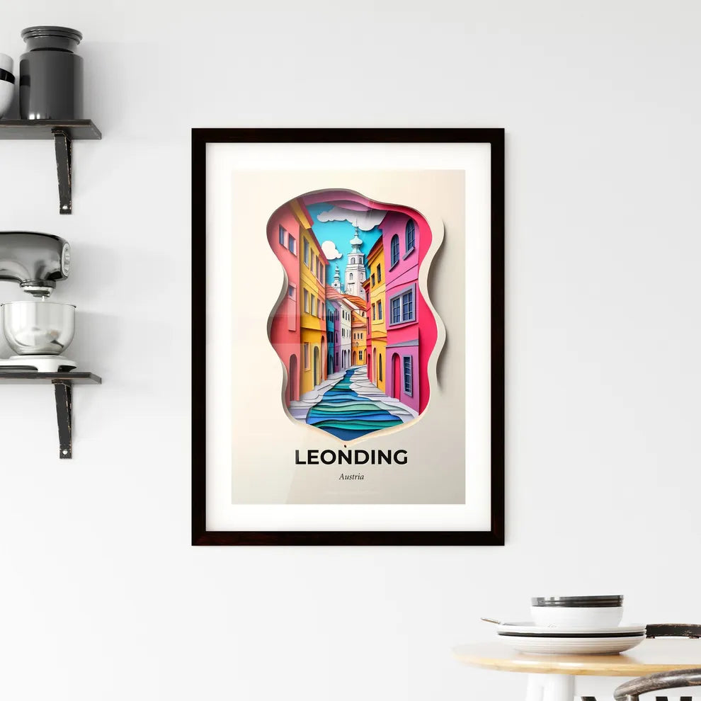 Vivid Leonding, Austria, Framed Wall Art