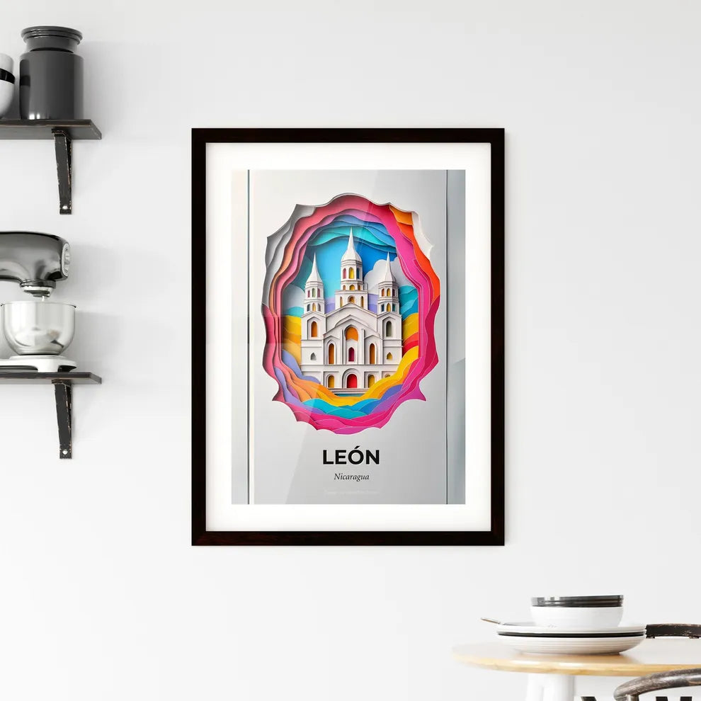 Vivid León, Nicaragua, Framed Wall Art