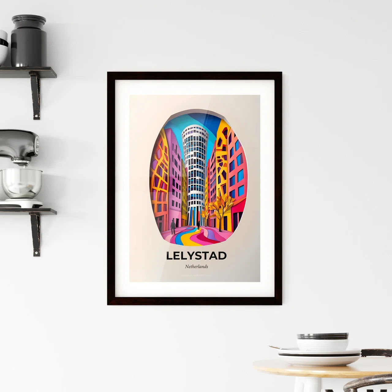 Vivid Lelystad, Netherlands, Framed Wall Art