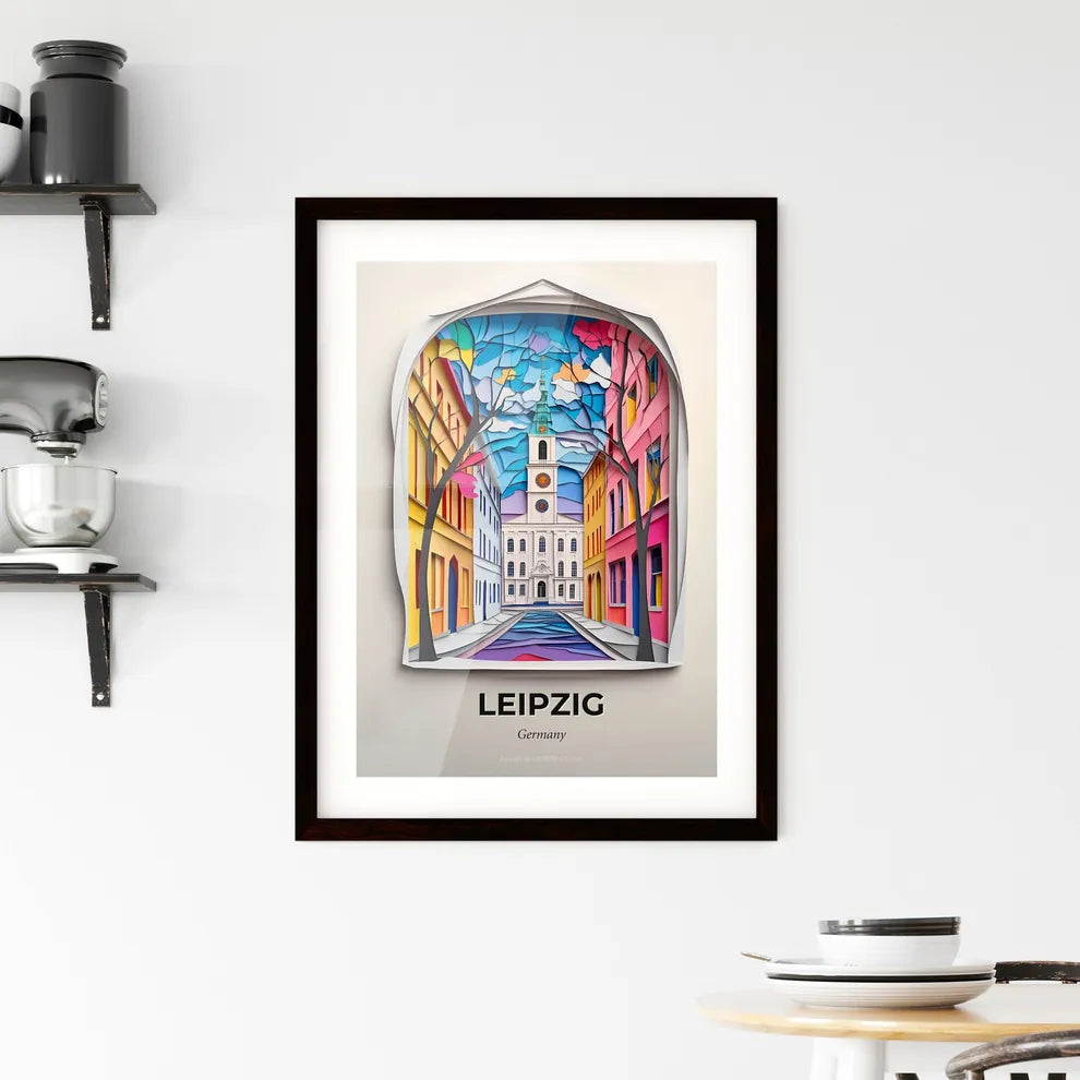 Vivid Leipzig, Germany, Framed Wall Art