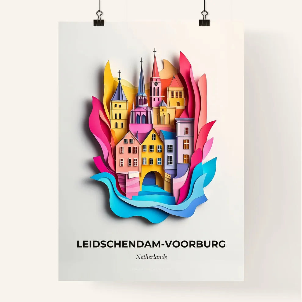 Vivid Leidschenda, Colorful Poster