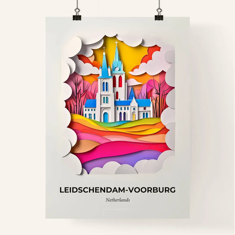 Vivid Leidschenda, Colorful Poster